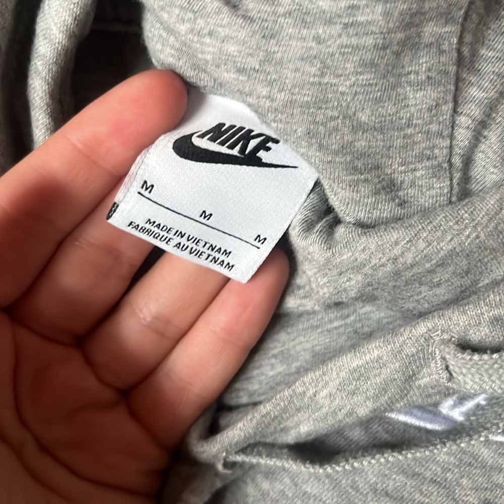 Nike unisex grey hoodie amazing condition - Picture 4 of 4